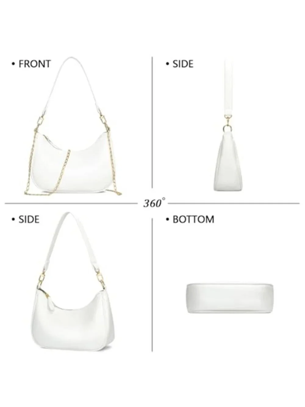 Shoulder Bag for Women Cute Hobo Purses and Handbags Underarm Purse